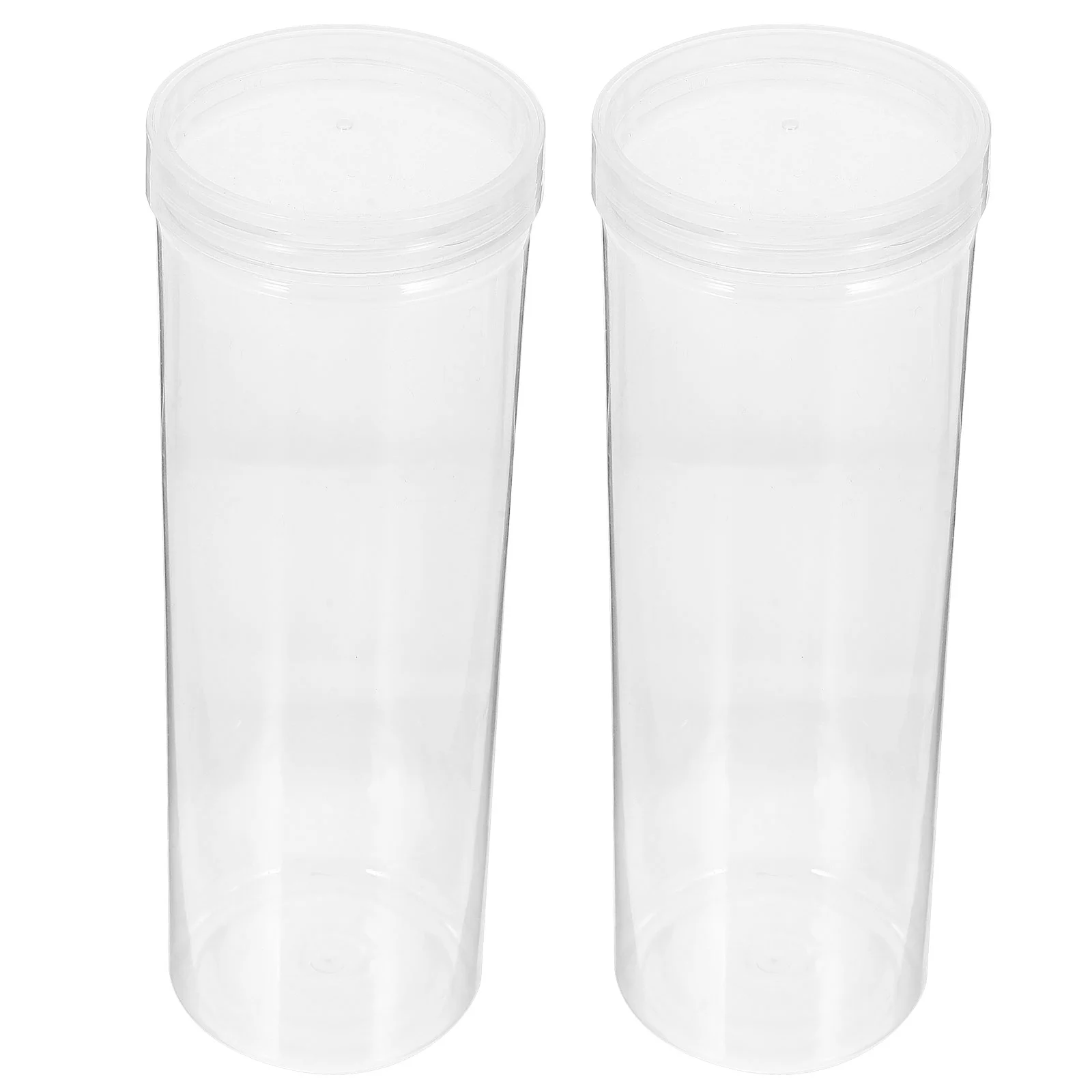 2 Pcs Plastic Pen Holder Pencils Cases Small Boxes Empty Bucket Transparent Storage Tube Display Writing
2 Pcs Plastic Pen Holder Pencils Cases Small Boxes Empty Bucket Transparent Storage Tube Display Writing