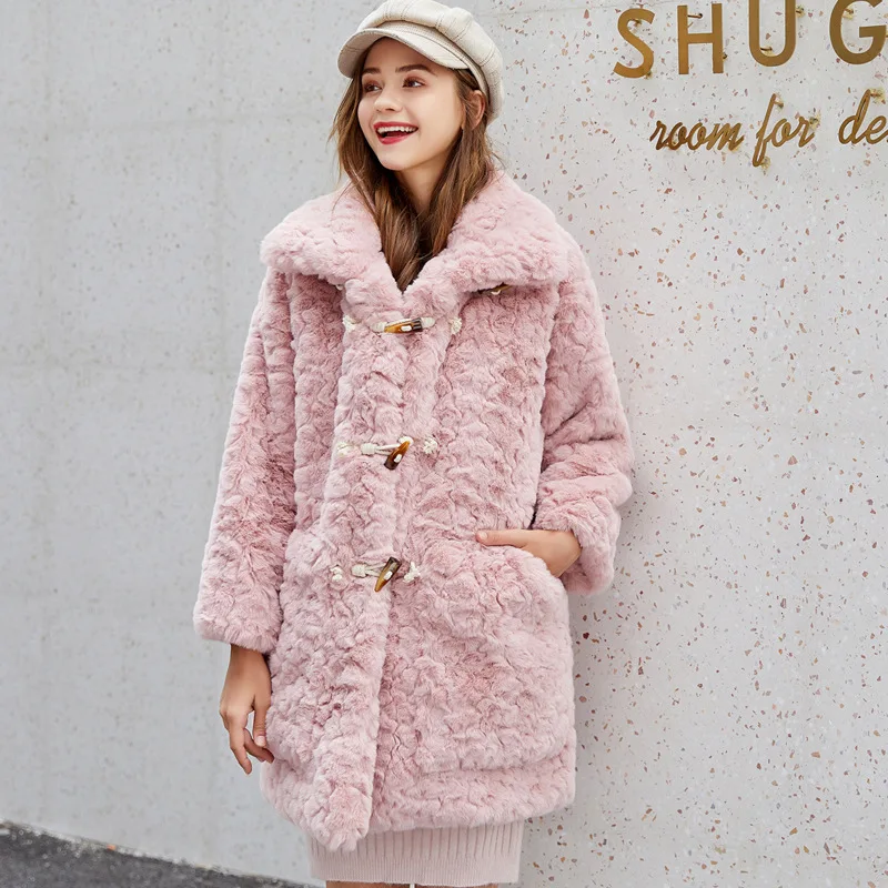 2023 Brushed flower faux rabbit fur coat,fur medium length occupation loose winter women's coat cowhide button coat
2023 Brushed flower faux rabbit fur coat,fur medium length occupation loose winter women's coat cowhide button coat