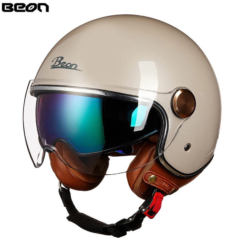 Men Women Retro Motorbike Motorcycle Helmet Beon Vintage Custom Helmets Casco Capacete ECE Certification
Men Women Retro Motorbike Motorcycle Helmet Beon Vintage Custom Helmets Casco Capacete ECE Certification