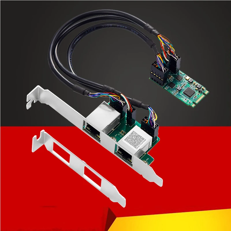Сетевая карта M.2 B/M ключ к двойному порту RJ45 Gigabit Ethernet адаптер Lan Карта 10/100/1000 Мбит/с RealTek RT8111H чип для настольного ПК
Сетевая карта M.2 B/M ключ к двойному порту RJ45 Gigabit Ethernet адаптер Lan Карта 10/100/1000 Мбит/с RealTek RT8111H чип для настольного ПК