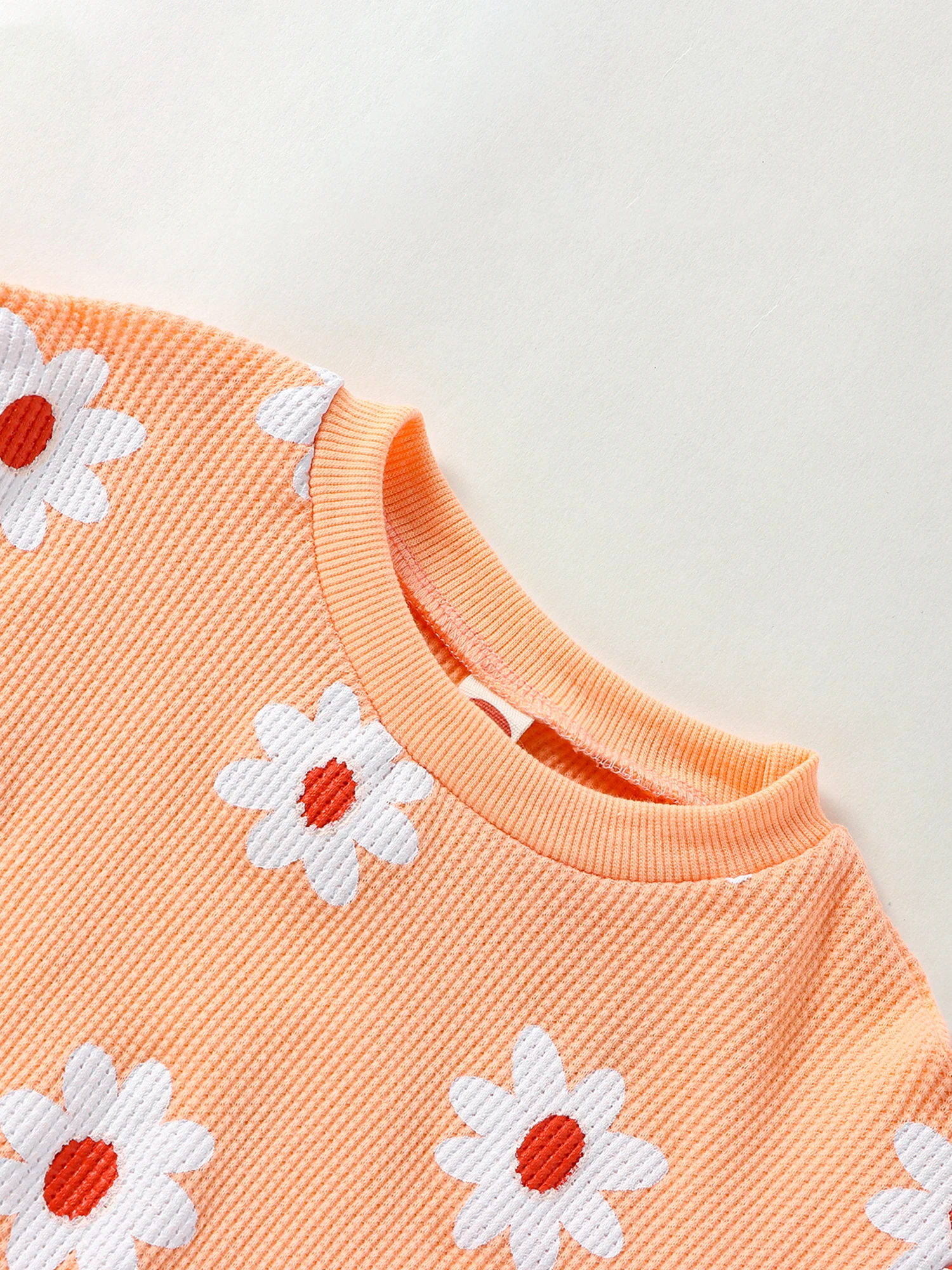 Toddler Baby Girl Fall Clothes Waffle Floral Long Sleeve Sweatshirts Romper Bodysuit Newborn Fall Outfit (Orange Pink 12-18
Toddler Baby Girl Fall Clothes Waffle Floral Long Sleeve Sweatshirts Romper Bodysuit Newborn Fall Outfit (Orange Pink 12-18