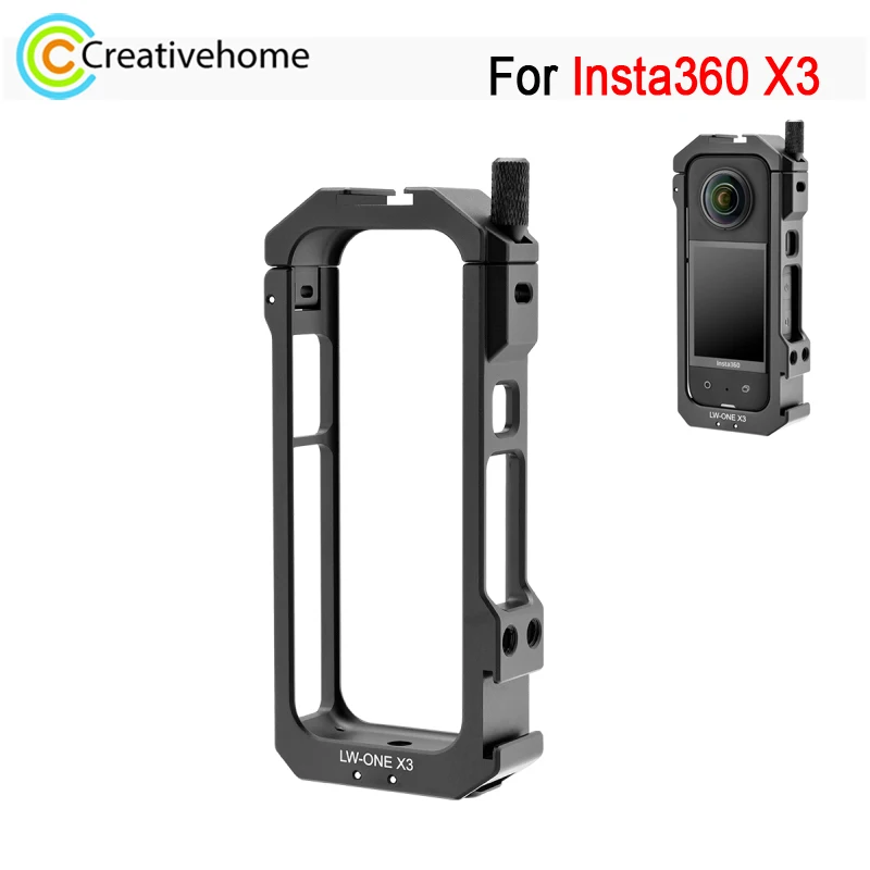 YELANGU металлическая камера для Insta360 X3 Спортивная камера из алюминиевого сплава Удлиненная рама с магнитной складной основой
YELANGU металлическая камера для Insta360 X3 Спортивная камера из алюминиевого сплава Удлиненная рама с магнитной складной основой