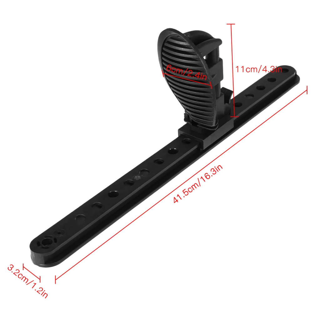 

1pair Foot Brace Pedal Canoe Kayak Foot Peg Rest Adjustable Locking Ship For Rowing Boat Canoe Kayaking Accessories