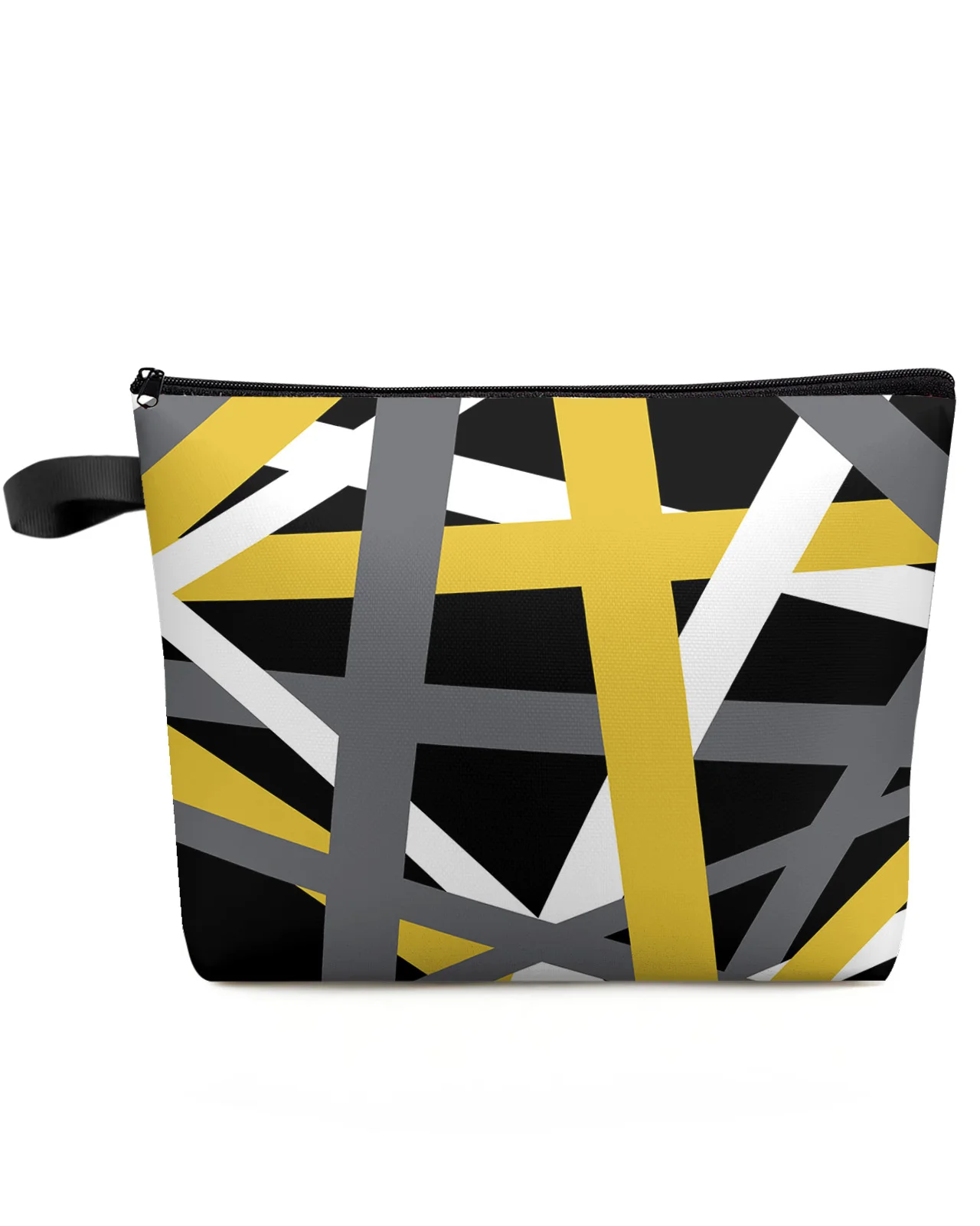 Yellow Gray Geometric Lines Large-capacity Outdoor Travel Cosmetic Bag Women Organizer Waterproof Female Storage Make Up Cases
Yellow Gray Geometric Lines Large-capacity Outdoor Travel Cosmetic Bag Women Organizer Waterproof Female Storage Make Up Cases