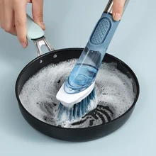 Dishwashing Sponge Kitchen Brush With Dispenser Brushing Brushes Cleaning Tools Dish Wash Cleaner Household Long Handle Scrubber
Dishwashing Sponge Kitchen Brush With Dispenser Brushing Brushes Cleaning Tools Dish Wash Cleaner Household Long Handle Scrubber