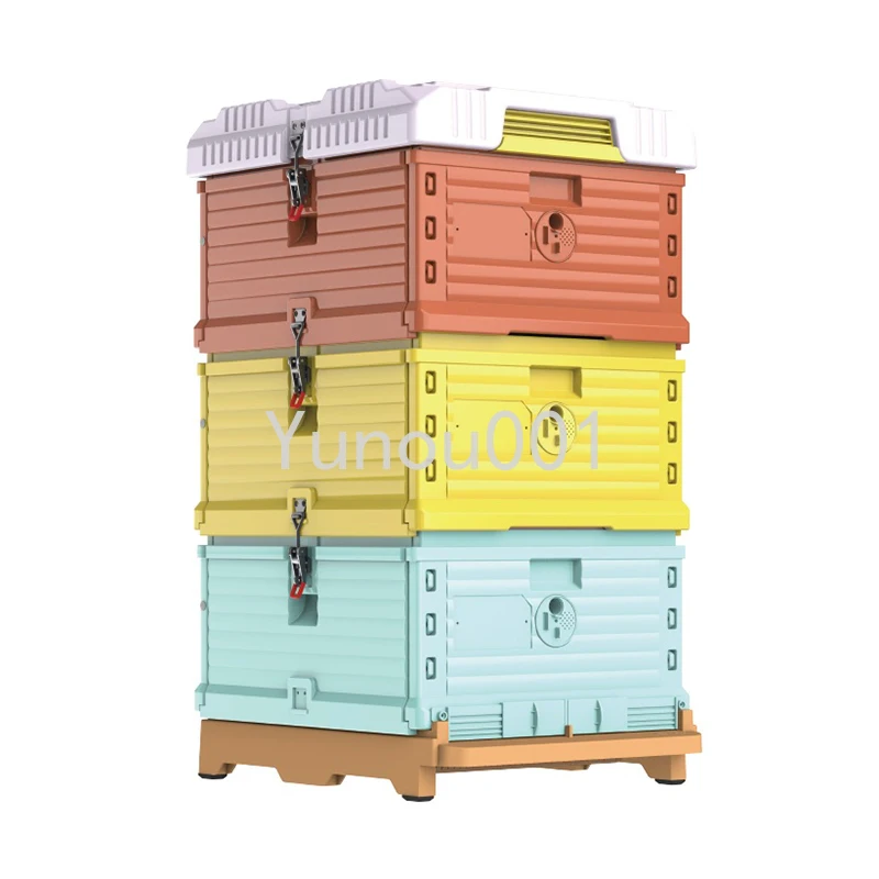 3-layer Insulated Plastic Beehive, Ultra Sturdy Langstroth Beehive 10 Frame Plastic Beehive Top Feeder
3-layer Insulated Plastic Beehive, Ultra Sturdy Langstroth Beehive 10 Frame Plastic Beehive Top Feeder