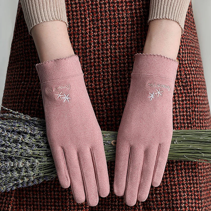 Autumn Winter lady's Thin Section Keep Warm Touch Screen Single Layer Windproof Cycling Bowknot Cute Lovely Elasticity Gloves
Autumn Winter lady's Thin Section Keep Warm Touch Screen Single Layer Windproof Cycling Bowknot Cute Lovely Elasticity Gloves