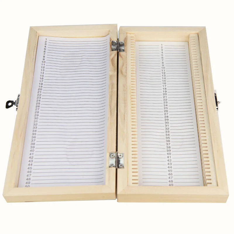 25/50/100pcs Wooden Microscope Slides Box Biological Pathological Slides Storage Box Portable Rectangle Holder Case
25/50/100pcs Wooden Microscope Slides Box Biological Pathological Slides Storage Box Portable Rectangle Holder Case