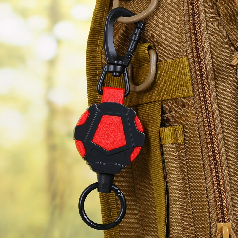 Heavy Duty Retractable Keychain Badge Holder with Belt Clip Key Ring with Steel Retractable Cord Easy-To-Pull Buckle Anti-Lost
Heavy Duty Retractable Keychain Badge Holder with Belt Clip Key Ring with Steel Retractable Cord Easy-To-Pull Buckle Anti-Lost