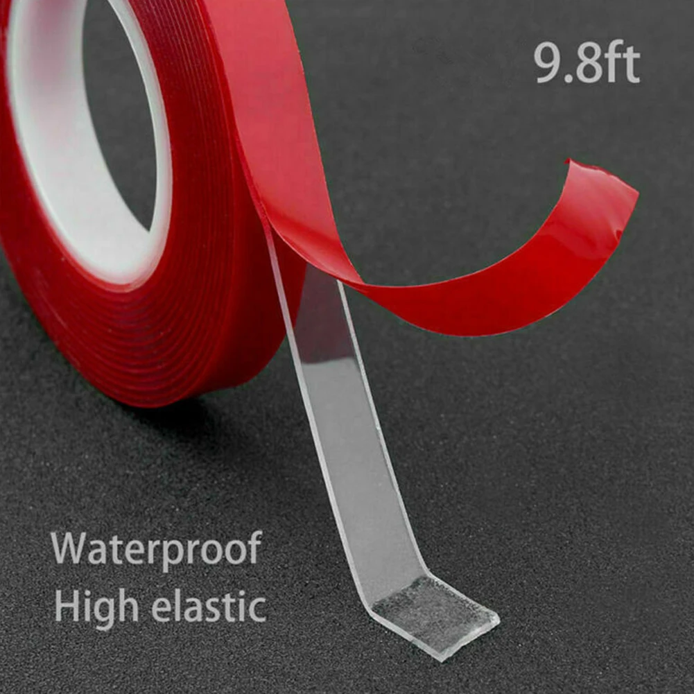Durable Double Sided Tape Seamless Transparent 300cm Length 5mm Width Acrylic Adhesive Tape Double Sided Sticker
Durable Double Sided Tape Seamless Transparent 300cm Length 5mm Width Acrylic Adhesive Tape Double Sided Sticker