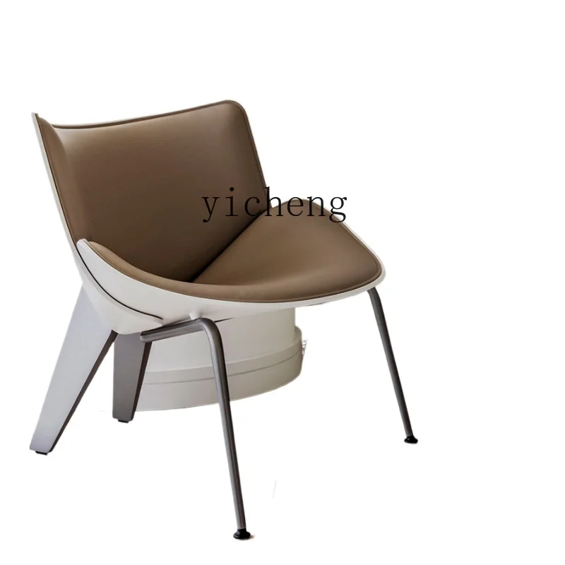 Tqh Light Luxury Zongzi Shell Chair Aircraft Chair Extremely Simple Furniture Dining Room/Living Room Household Smiling Chair
Tqh Light Luxury Zongzi Shell Chair Aircraft Chair Extremely Simple Furniture Dining Room/Living Room Household Smiling Chair