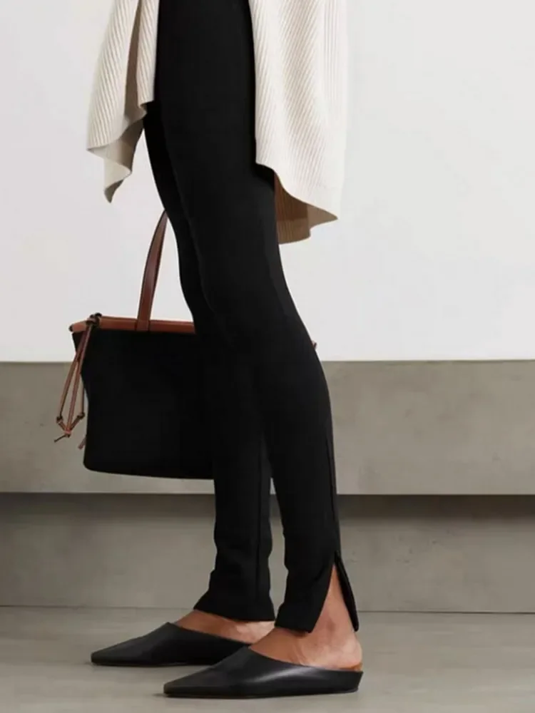 Women's Pants 2023 New Split High Waist High Stretch All-Match Slim Casual Solid Color Leggings Trousers
Women's Pants 2023 New Split High Waist High Stretch All-Match Slim Casual Solid Color Leggings Trousers