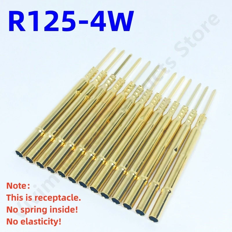 50/100PCS R125-4W Test Pin P125-B1 Receptacle Brass Tube Needle Sleeve Seat Wire-wrap Probe Sleeve Length 38mm Outer Dia 2.36mm
50/100PCS R125-4W Test Pin P125-B1 Receptacle Brass Tube Needle Sleeve Seat Wire-wrap Probe Sleeve Length 38mm Outer Dia 2.36mm