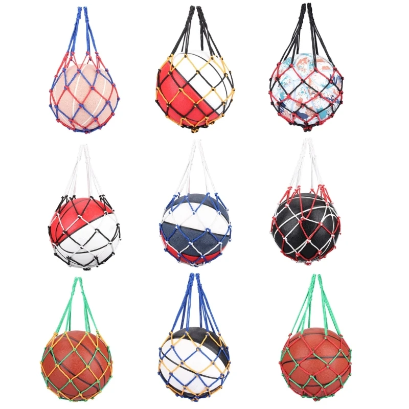 Football Net Bag Nylon Ball Storage Bag Single Ball Carrying Bag Portable Outdoor Sport Soccer Basketball Volleyball Bag
Football Net Bag Nylon Ball Storage Bag Single Ball Carrying Bag Portable Outdoor Sport Soccer Basketball Volleyball Bag