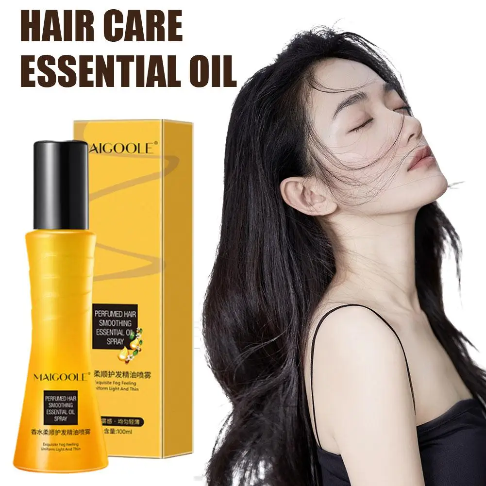 100ml Fragrancee Hair Care Essential Oil Spray Frizz Control Hair Oil for Nourishing and Smoothing Dry Damaged Hair Q4J0
100ml Fragrancee Hair Care Essential Oil Spray Frizz Control Hair Oil for Nourishing and Smoothing Dry Damaged Hair Q4J0
