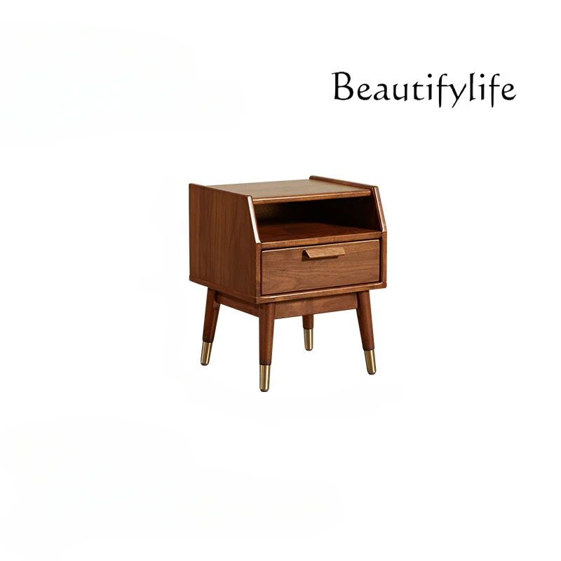 Solid Wood Bedside Cabinet with Drawer Original Design Simple Modern Bedside Cabinet American Light Luxury Small Cabinet
Solid Wood Bedside Cabinet with Drawer Original Design Simple Modern Bedside Cabinet American Light Luxury Small Cabinet