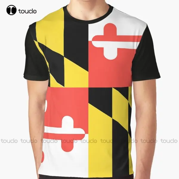 Maryland Flag Graphic Flag Of Maryland T-Shirt Custom Aldult Teen Unisex Digital Printing Tee Shirts Christmas Gift Xs-5Xl
Maryland Flag Graphic Flag Of Maryland T-Shirt Custom Aldult Teen Unisex Digital Printing Tee Shirts Christmas Gift Xs-5Xl