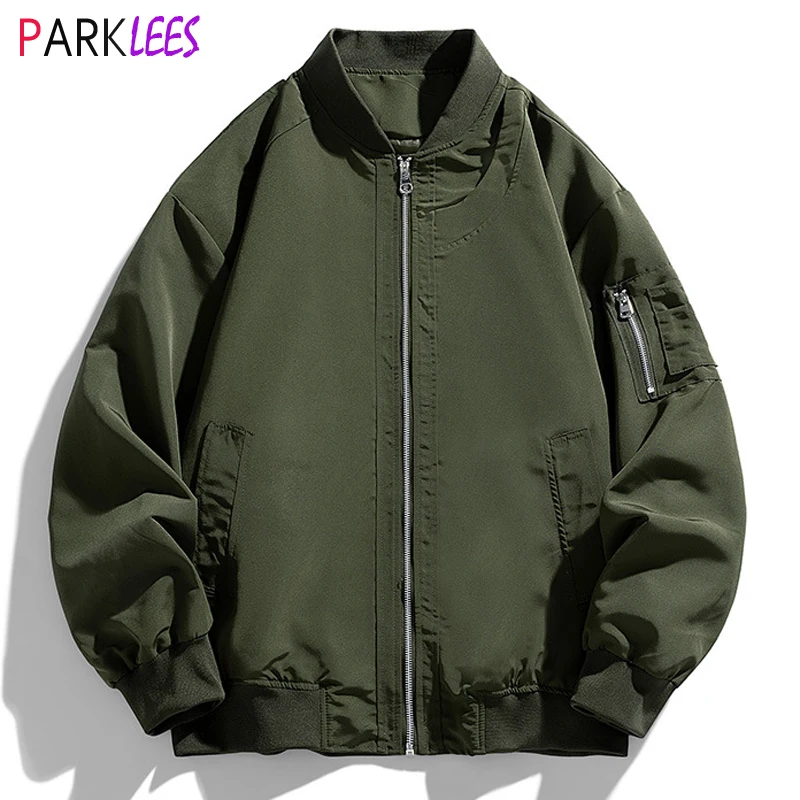 Classic Army Green Bomber Jacket Men 2023 Autumn New Causal College Baseball Varsity Coat Jackets Mens Hip Hop Outwear Chaquetas
Classic Army Green Bomber Jacket Men 2023 Autumn New Causal College Baseball Varsity Coat Jackets Mens Hip Hop Outwear Chaquetas