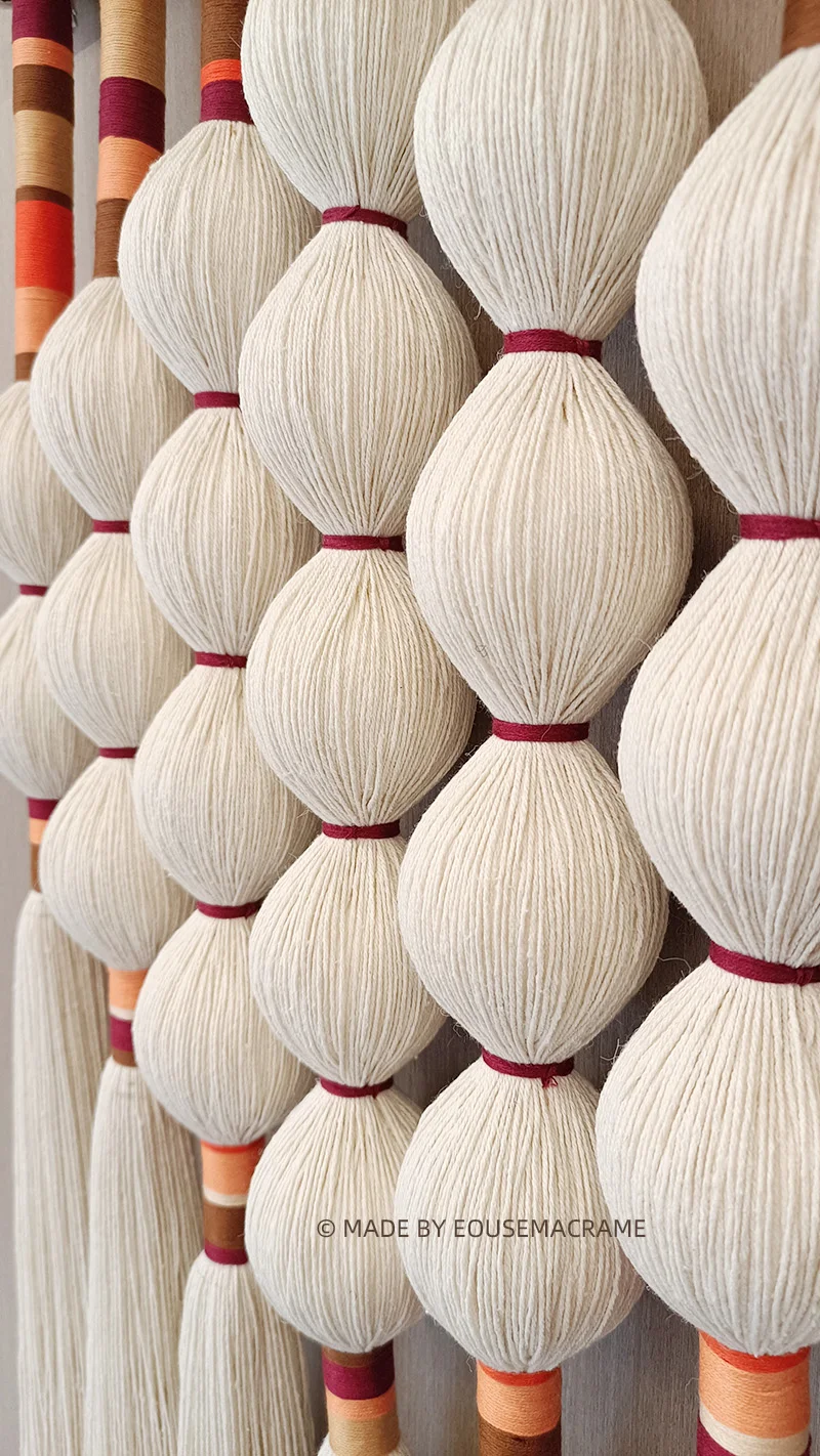 Morocco Style Macrame Wall Hanging - Eco-Friendly Boho Decor 4 S08beeec67a274704b498f8dc274ea074X