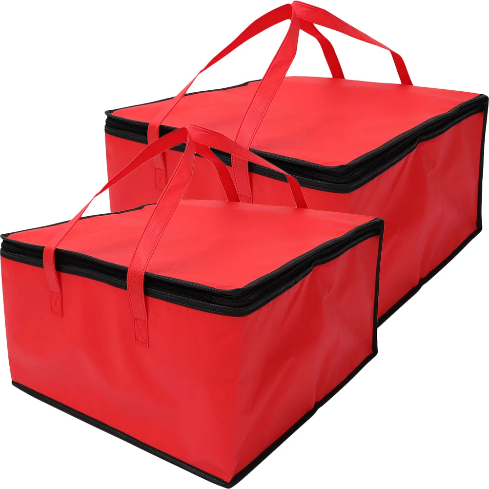 Portable Handle Food Bag Decorative Thermal Food Zipper Insulated Delivery Pouch Seafood Bag Cake Packaging Bag Pizza Bag 
Portable Handle Food Bag Decorative Thermal Food Zipper Insulated Delivery Pouch Seafood Bag Cake Packaging Bag Pizza Bag