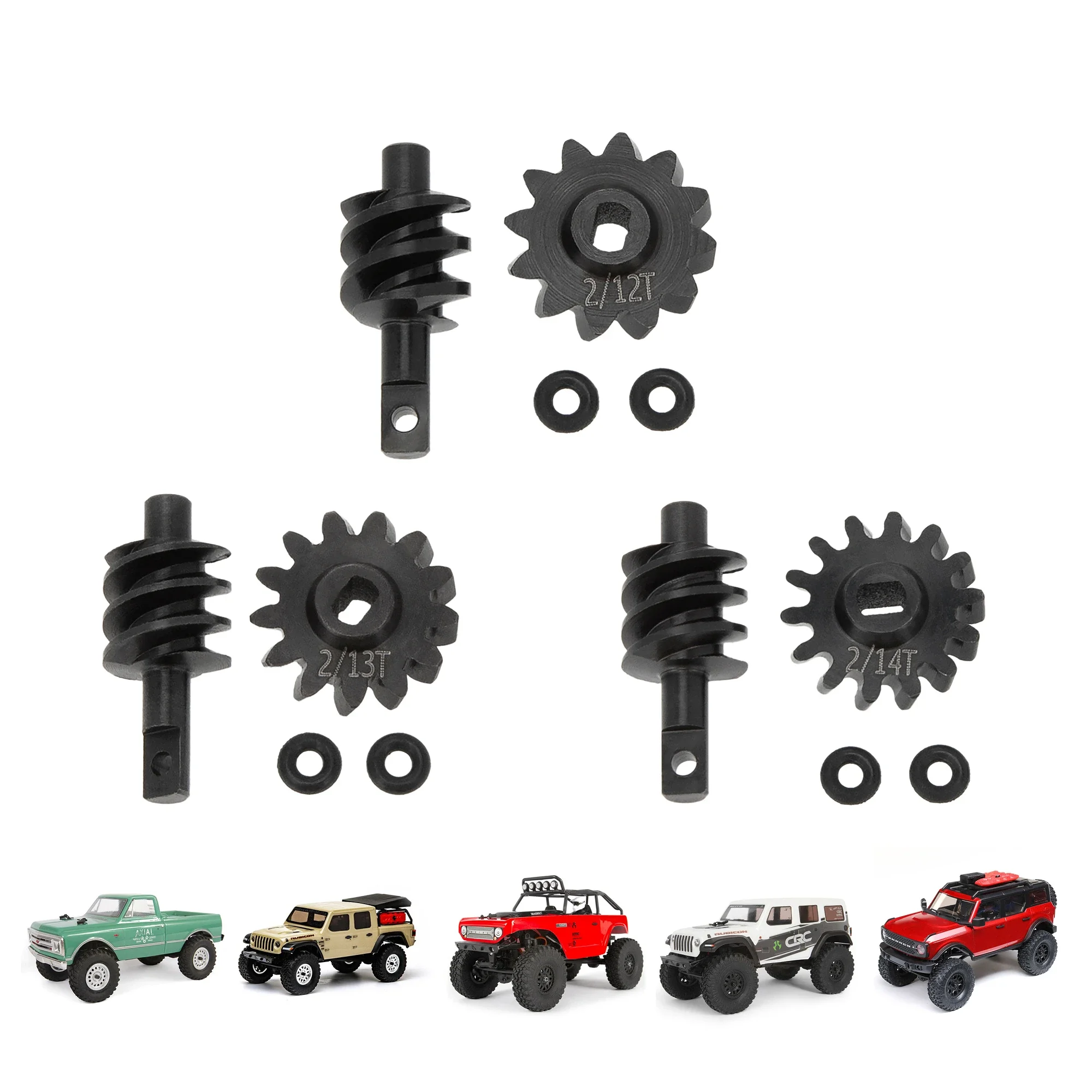 CatRC Metal Differential Gear Axle Gear 12T 13T 14T for Axial SCX24 Deadbolt C10 JLU Gladiator Bronco
CatRC Metal Differential Gear Axle Gear 12T 13T 14T for Axial SCX24 Deadbolt C10 JLU Gladiator Bronco