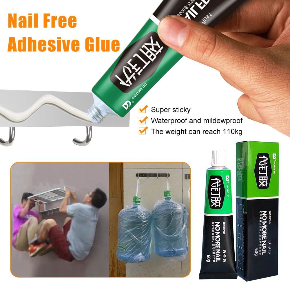 All-purpose Glue Quick Drying Glue Strong Adhesive Sealant Fix Glue Nail Free Adhesive For Stationery Glass Metal Ceramic
All-purpose Glue Quick Drying Glue Strong Adhesive Sealant Fix Glue Nail Free Adhesive For Stationery Glass Metal Ceramic