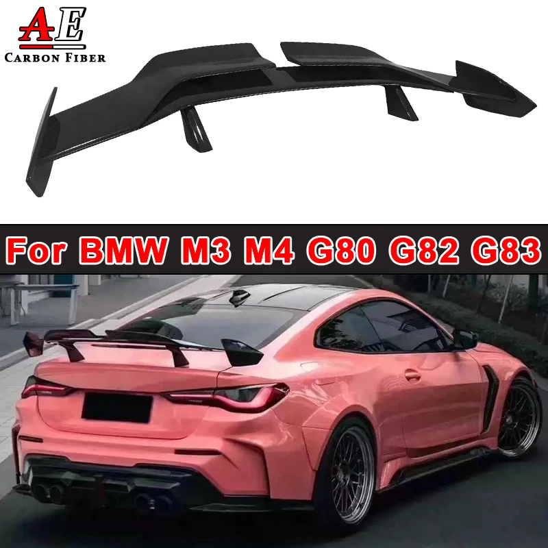 Задний спойлер из углеродного волокна для BMW M3 M4 Series G80 G82 G83 2020 + IMP, стильный Автомобильный задний спойлер 
Задний спойлер из углеродного волокна для BMW M3 M4 Series G80 G82 G83 2020 + IMP, стильный Автомобильный задний спойлер