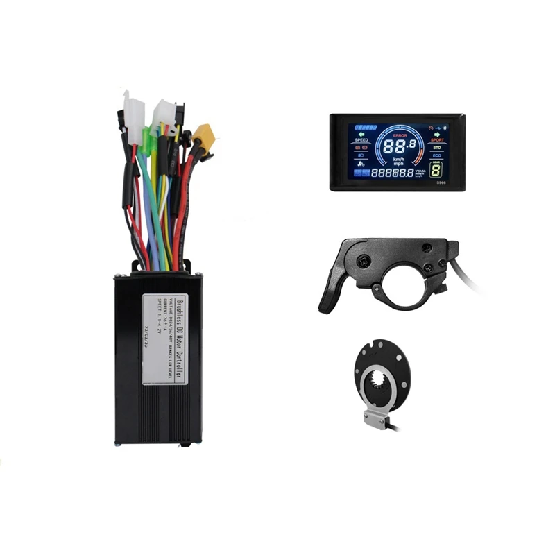

Lithium Battery Modification Replacement Accessories S966 Color Screen Instrument 26A 3-Mode Sine Wave Controller Set