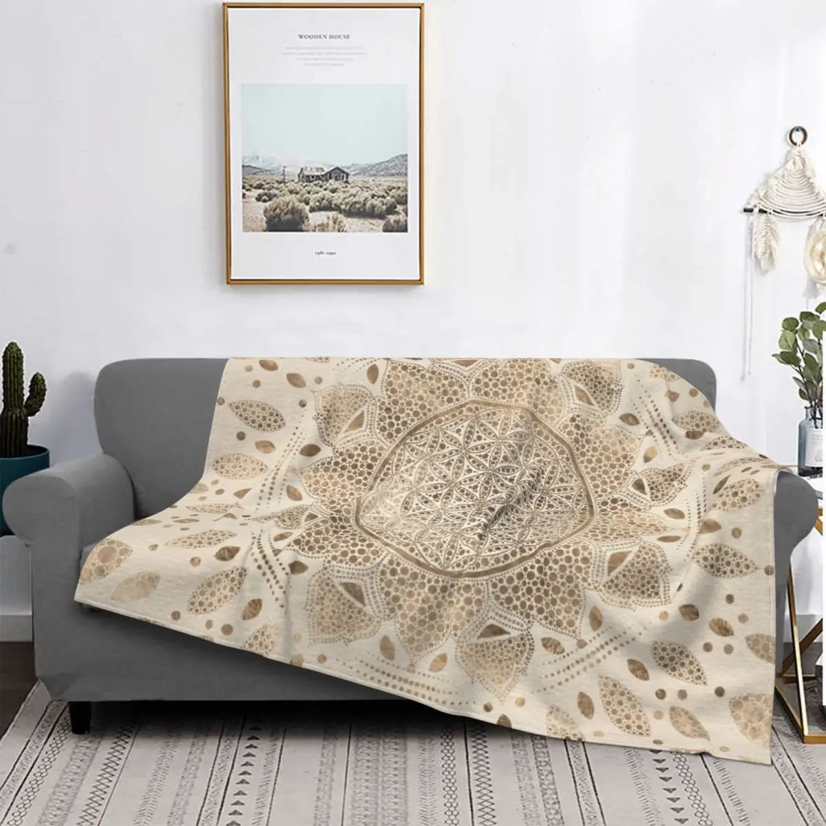 Flower Of Life In Lotus Dot Art Blankets Warm Flannel Mandala Yoga Meditation Throw Blanket for Bedroom Office Bedspreads
Flower Of Life In Lotus Dot Art Blankets Warm Flannel Mandala Yoga Meditation Throw Blanket for Bedroom Office Bedspreads