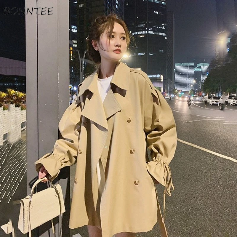 Vintage Trench Women Popular Cargo Ladies Outwear High Quality British Double Breasted Overcoat Elegant Young Ins Windbreaker
Vintage Trench Women Popular Cargo Ladies Outwear High Quality British Double Breasted Overcoat Elegant Young Ins Windbreaker