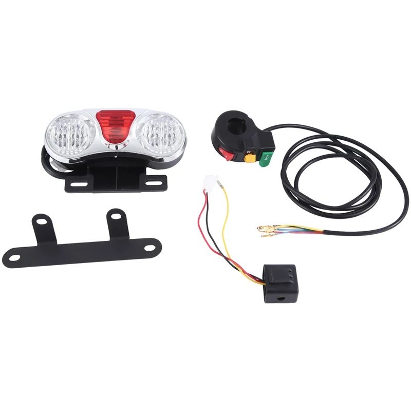 Electric Vehicle Brake Light Left&Right Turn Signal Taillight 60V Lane Change Warning Light For Citycoco Replacement Accessories
Electric Vehicle Brake Light Left&Right Turn Signal Taillight 60V Lane Change Warning Light For Citycoco Replacement Accessories