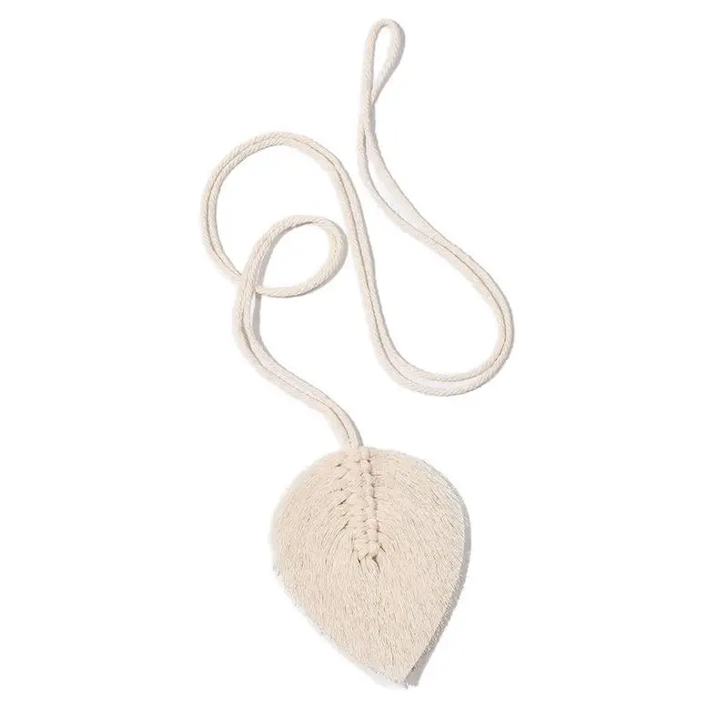 🍃 Handwoven Leaf Macrame Curtain Tiebacks - Boho Cotton & Linen Tassel Holdbacks for Natural Window Styling 5 S08c7f4b345ed4cb9a1341b43a8a519ebS