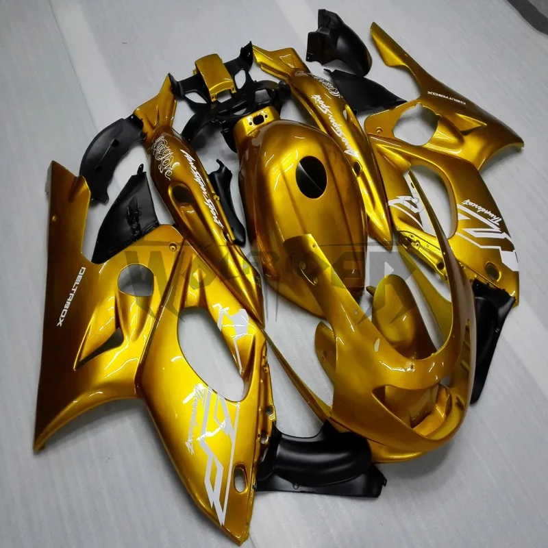 Комплект обтекателей под давлением для YZF600R Thunderent 1997-2007 gold YZF 600R 97 07, комплект обтекателей для кузова мотоцикла
Комплект обтекателей под давлением для YZF600R Thunderent 1997-2007 gold YZF 600R 97 07, комплект обтекателей для кузова мотоцикла