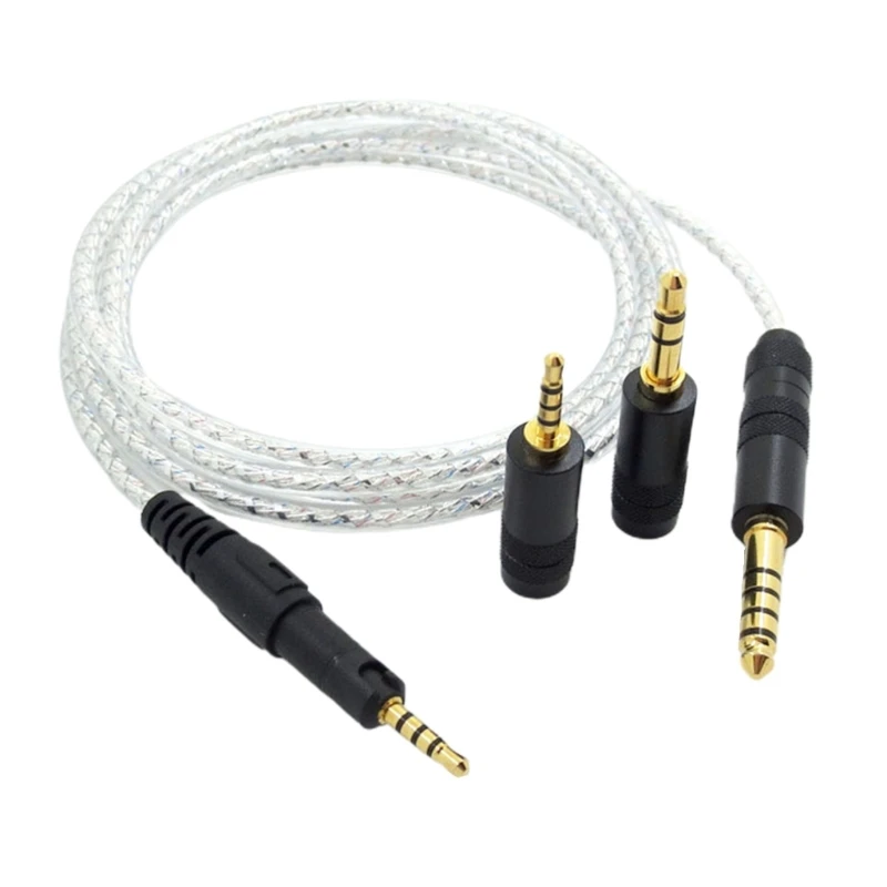 Сменный кабель для наушников Technica ATH-M50X M40X со штекером 2,5 мм/3,5 мм/4,4 мм
Сменный кабель для наушников Technica ATH-M50X M40X со штекером 2,5 мм/3,5 мм/4,4 мм