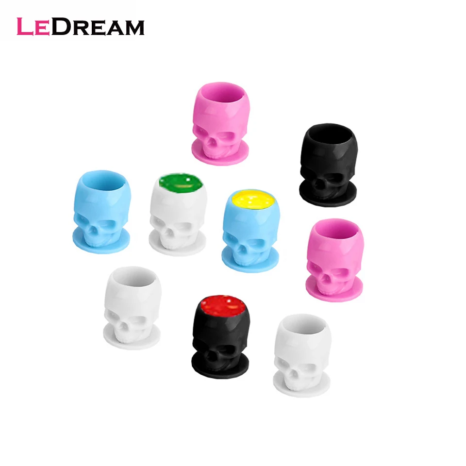 100 шт./упаковка, контейнеры для чернил для тату в форме черепа
100 шт./упаковка, контейнеры для чернил для тату в форме черепа