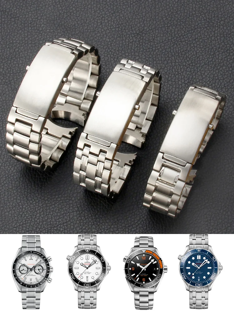 For Omega Haima 300 Arc Interface Fold Buckle Accessories Men's Series with Tool Integrated Anti-Allergy Fine Steel Watchband
For Omega Haima 300 Arc Interface Fold Buckle Accessories Men's Series with Tool Integrated Anti-Allergy Fine Steel Watchband