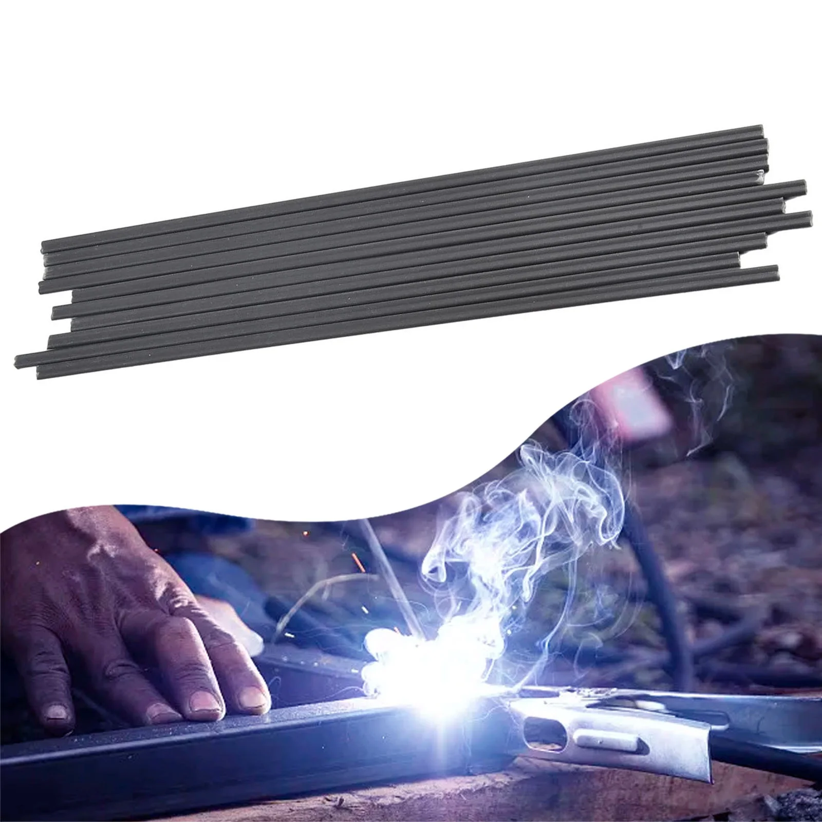 Welding Rods 10Pcs 9.84 Inch Plastic ABS/PP/PVC/PE Welding Sticks Bumper Repairing Soldering Supplies Accessories
Welding Rods 10Pcs 9.84 Inch Plastic ABS/PP/PVC/PE Welding Sticks Bumper Repairing Soldering Supplies Accessories