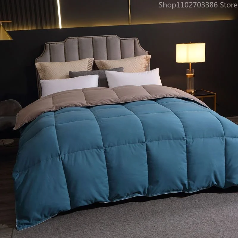 Winter Quilted Quilts Blanket White Goose Down Soft Goose Down Warm Duvet Size King Twin CoverComforter Warm Winter Quilt
Winter Quilted Quilts Blanket White Goose Down Soft Goose Down Warm Duvet Size King Twin CoverComforter Warm Winter Quilt