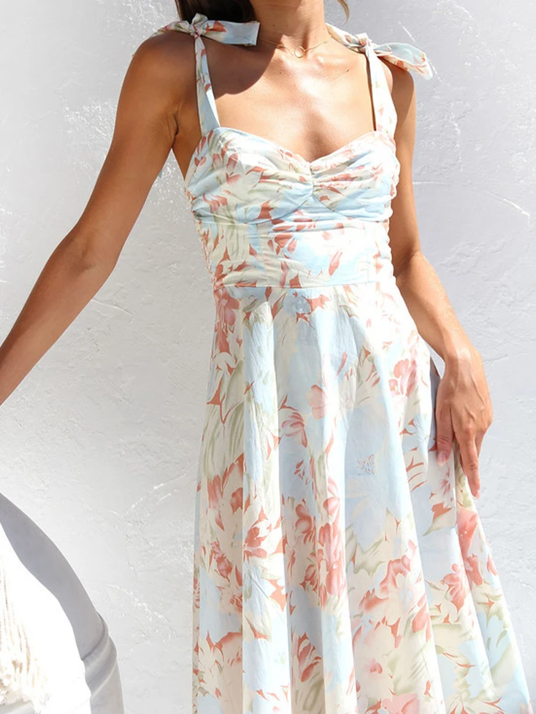 Floral Print Dress Women Summer Backless Off Shoulder Long Dresses Boho Beach Holiday Vacation Party Maxi Dress Slim Fit Vestido
Floral Print Dress Women Summer Backless Off Shoulder Long Dresses Boho Beach Holiday Vacation Party Maxi Dress Slim Fit Vestido