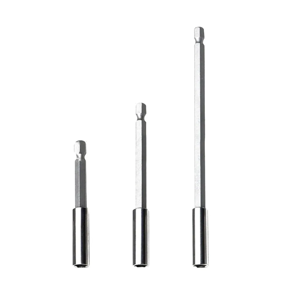 1/4\" Hex Shank Extension Bit Holder Extension Bit Holder 1/4\" Hex Shank 75/100/150mm Carbon Steel Durable Gray
1/4\" Hex Shank Extension Bit Holder Extension Bit Holder 1/4\" Hex Shank 75/100/150mm Carbon Steel Durable Gray