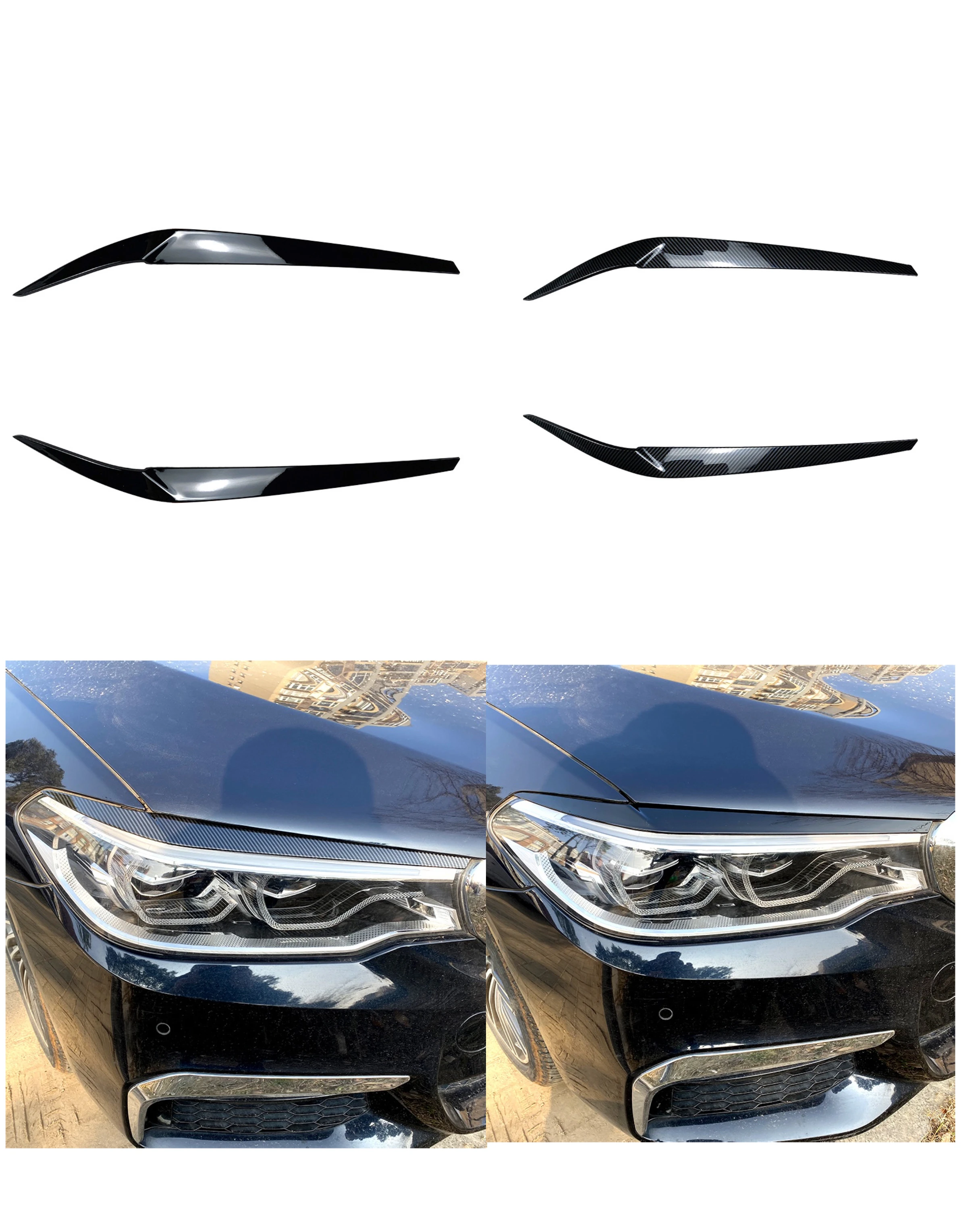 2 шт., блеск для передних фар BMW 5 Series G30 G31 G38 F90 M5 525I 530I 540I 2017-2021
2 шт., блеск для передних фар BMW 5 Series G30 G31 G38 F90 M5 525I 530I 540I 2017-2021