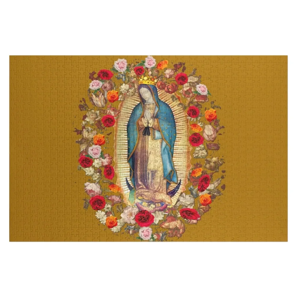 Our Lady of Guadalupe Virgin Mary Catholic Mexico Jigsaw Puzzle Personalized Photo Gift Puzzle
Our Lady of Guadalupe Virgin Mary Catholic Mexico Jigsaw Puzzle Personalized Photo Gift Puzzle