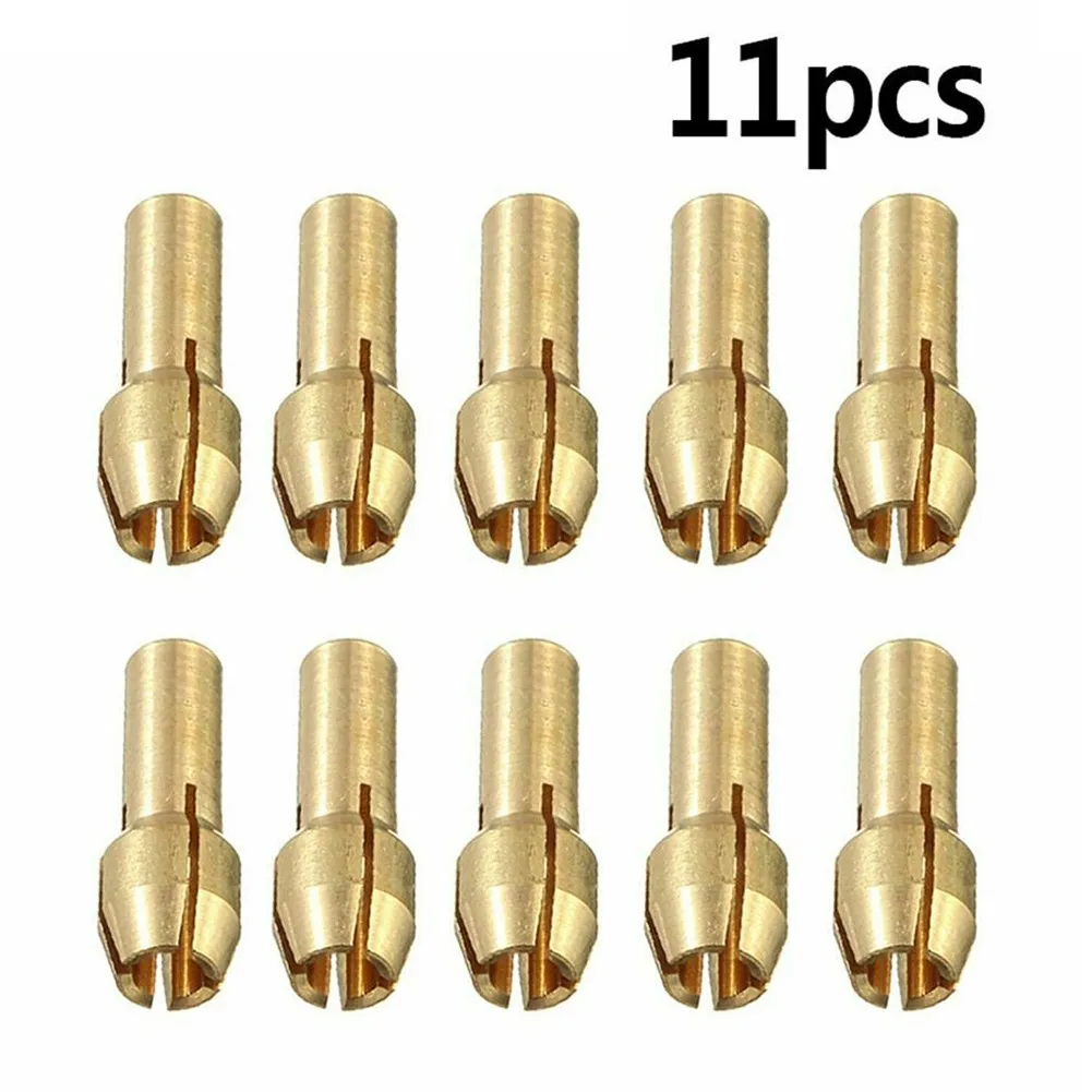 Durable Practical Mini Drill Replace Replacement 11pcs/Set Accessories Brass Collet Chuck Hardware Hobby Power Rotating Tools
Durable Practical Mini Drill Replace Replacement 11pcs/Set Accessories Brass Collet Chuck Hardware Hobby Power Rotating Tools
