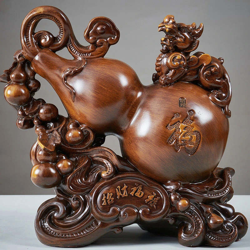 Inviting Wealth and Fortune Gourd Ornaments Two Prosperous Living Room TV Cabinet Entrance Cabinet Brave Decorations
Inviting Wealth and Fortune Gourd Ornaments Two Prosperous Living Room TV Cabinet Entrance Cabinet Brave Decorations