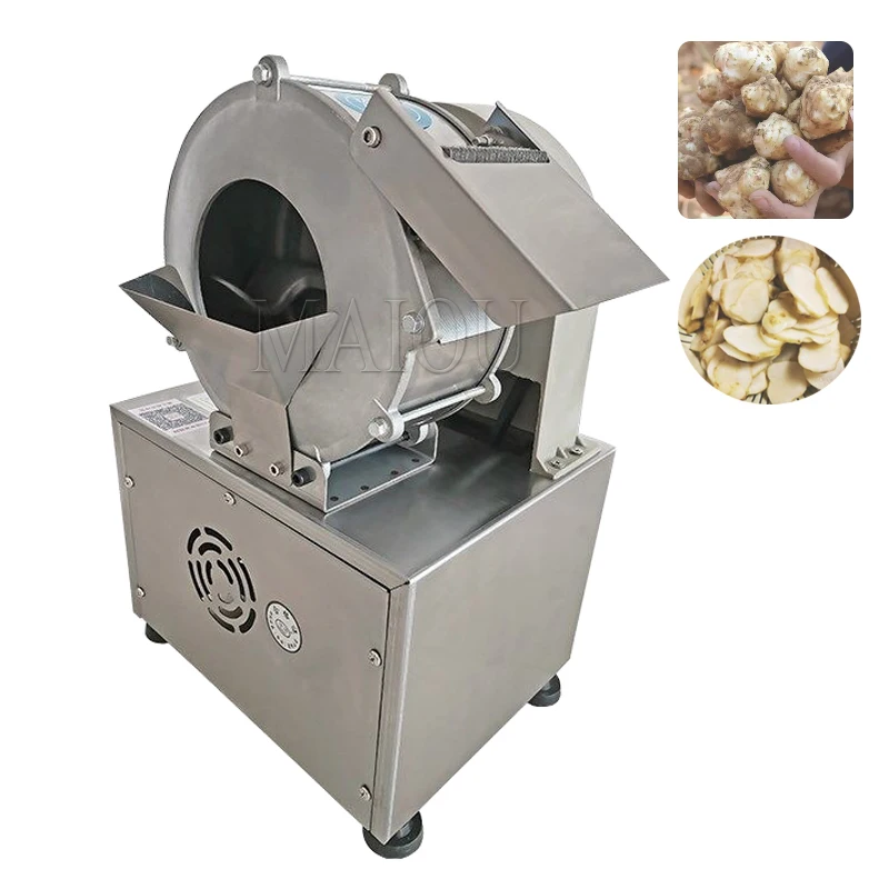 

Commercial Electric Potato Slicer Shred Machine Vegetable Cutter Chopper Onion Cutting Machine