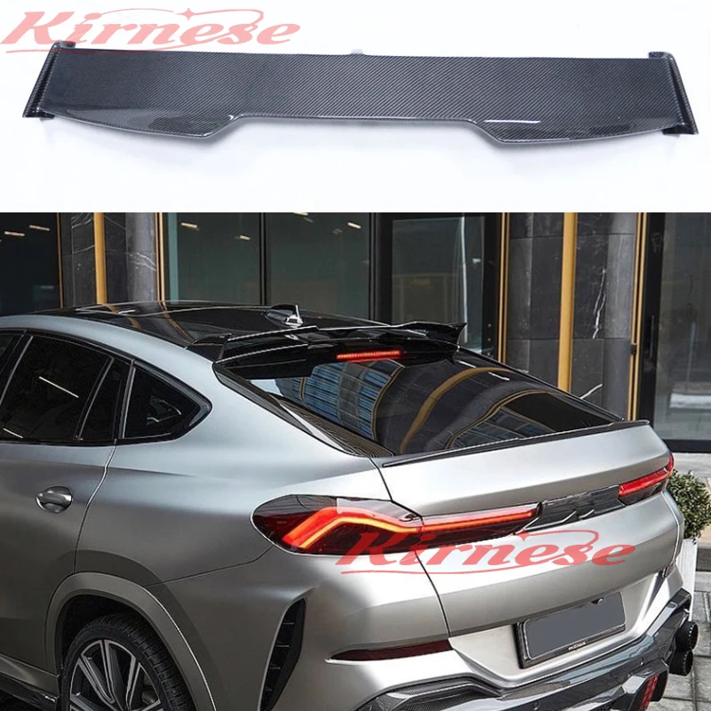 For BMW G06 X6 2019 2020 2021 2022 Real Carbon Fiber Car Rear Trunk Boot Lip Spoiler Roof Wing Top Wings Lid LD Style
For BMW G06 X6 2019 2020 2021 2022 Real Carbon Fiber Car Rear Trunk Boot Lip Spoiler Roof Wing Top Wings Lid LD Style