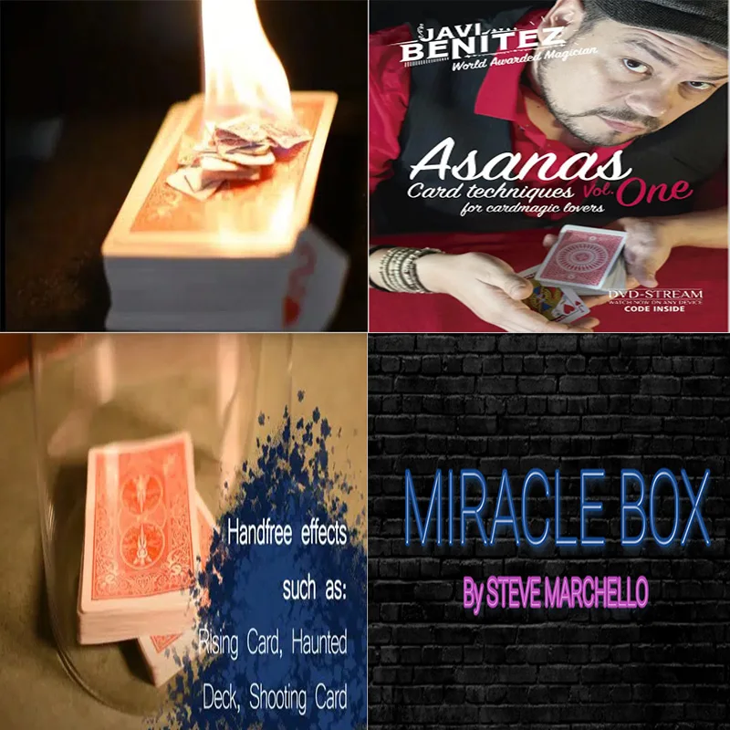 Miracle Box by Steve Marchello | Asanas Vol 1 by Javi Benitez | Phoenix by Sirus Magic | Bluetooth by Sirus Magic - Magic Tricks
Miracle Box by Steve Marchello | Asanas Vol 1 by Javi Benitez | Phoenix by Sirus Magic | Bluetooth by Sirus Magic - Magic Tricks