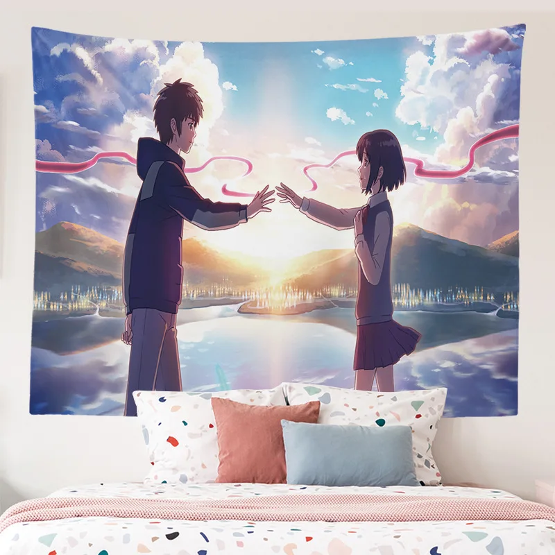 Cute Cartoon Tapestry Background Cloth Dormitory Bedside Decoration Aesthetic Popular Children Anime Characters Wall Decor
Cute Cartoon Tapestry Background Cloth Dormitory Bedside Decoration Aesthetic Popular Children Anime Characters Wall Decor