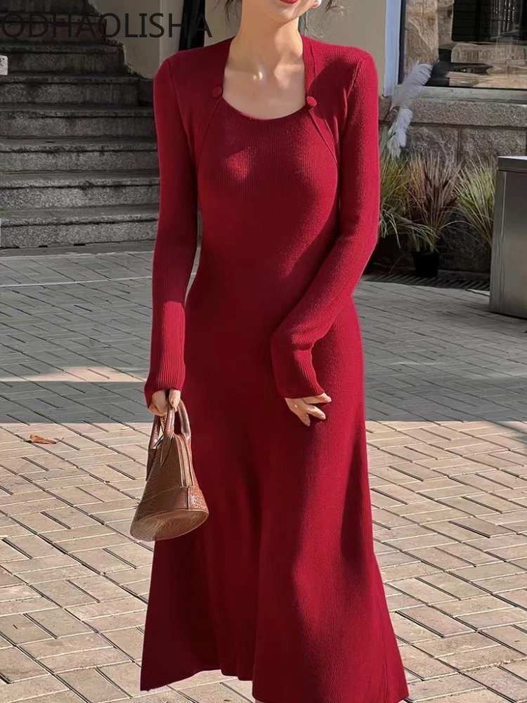 Длинное платье, свитер, Осень-зима, новинка, модное вязаное платье в ретро стиле, платье-свитер средней длины, женская одежда
Длинное платье, свитер, Осень-зима, новинка, модное вязаное платье в ретро стиле, платье-свитер средней длины, женская одежда