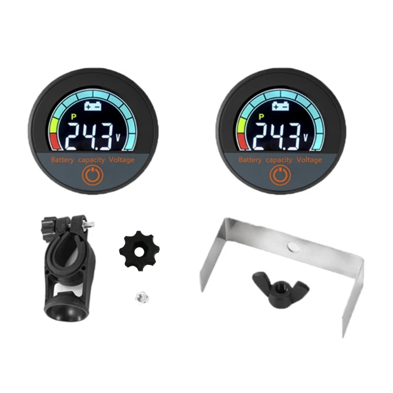 Battery Capacity Voltmeter Meter Monitors Battery IndicatorMonitor Module Electric Quantity Detectors Reader for Vehicle
Battery Capacity Voltmeter Meter Monitors Battery IndicatorMonitor Module Electric Quantity Detectors Reader for Vehicle